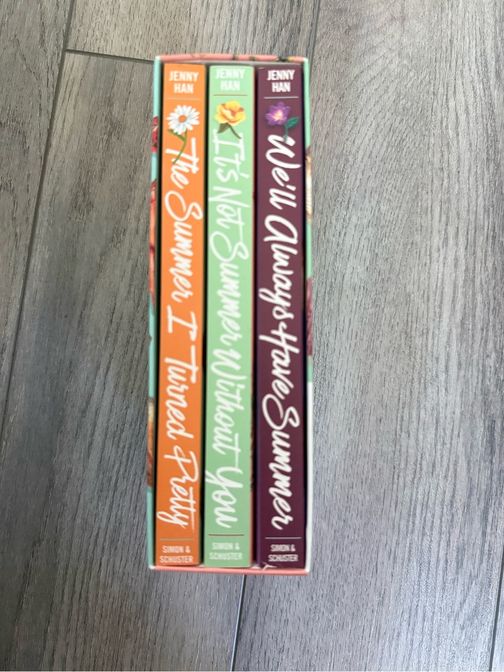 Jenny Han Summer Trilogy Box Set - Orange, Green & Purple